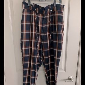 Plaid pants